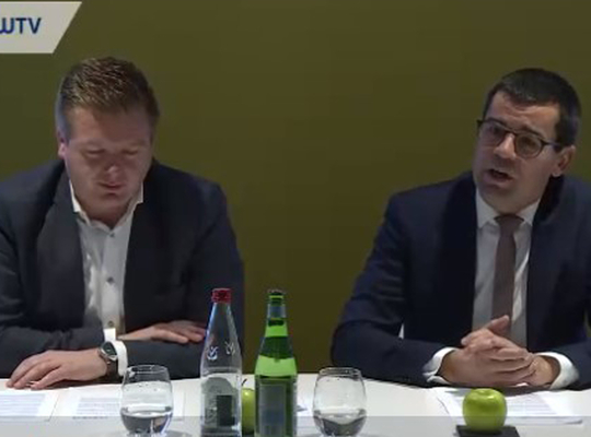 N-VA heeft de West-Vlaamse topkandidaten voor de verkiezingen in mei voorgesteld. N-VA heeft de West-Vlaamse topkandidaten voor de verkiezingen in mei voorgesteld.